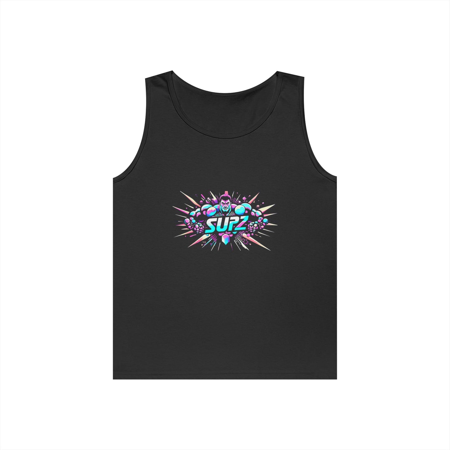 Supz Mens Heavy Cotton Tank Top – Perfect for Summer Fun!