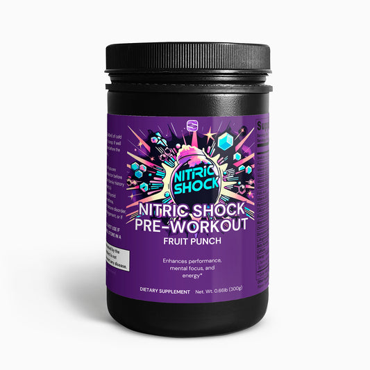 Nitric Shock Pre-Workout Powder (Fruit Punch)