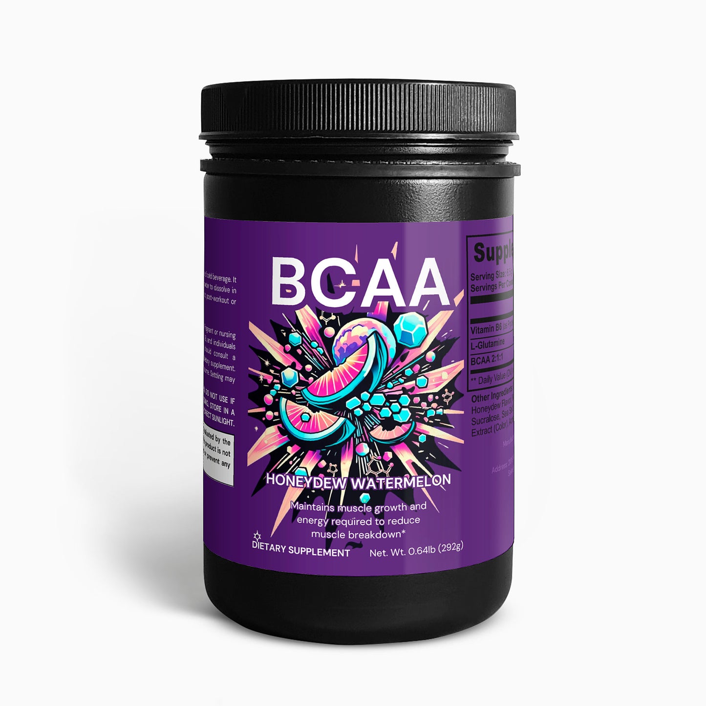 BCAA Post Workout Powder (Honeydew/Watermelon)