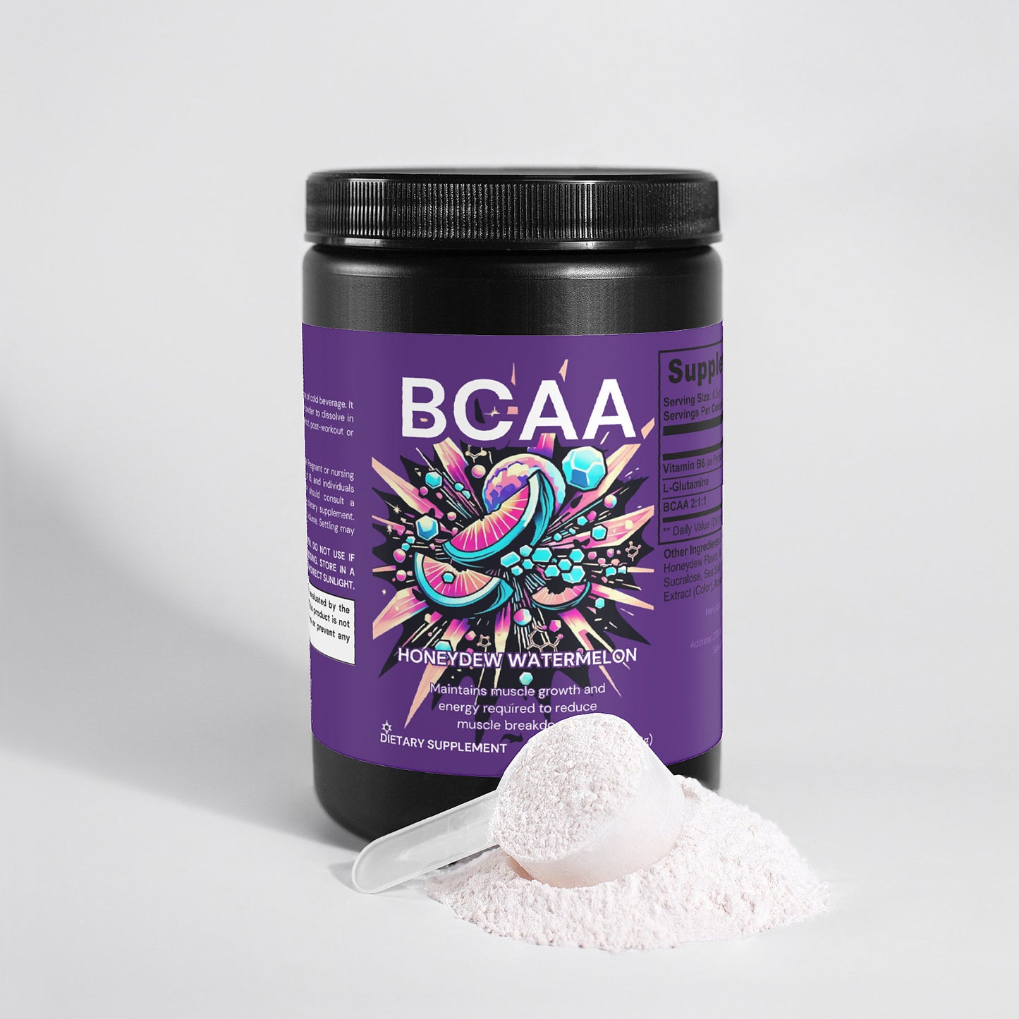 BCAA Post Workout Powder (Honeydew/Watermelon)