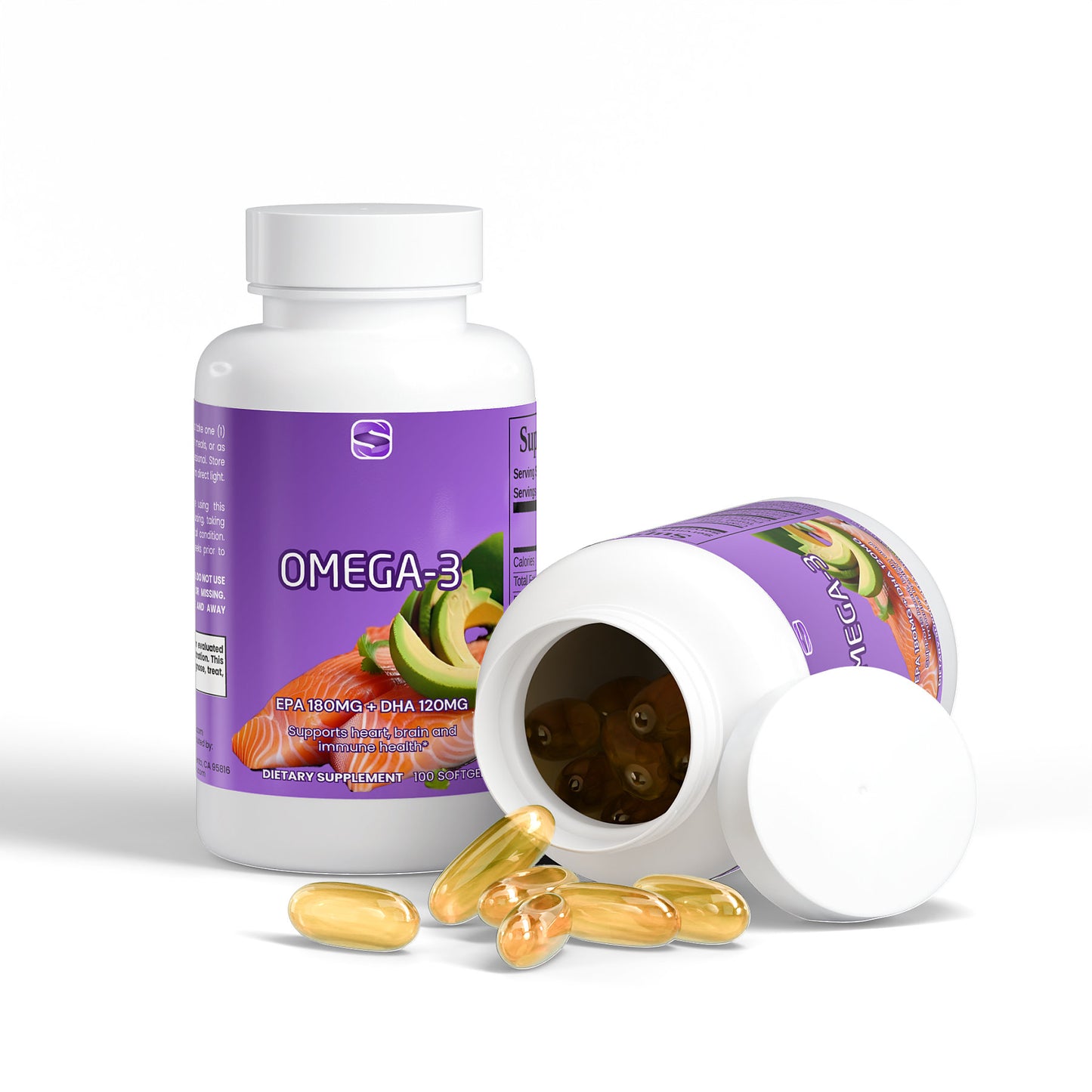 Omega-3 EPA 180mg + DHA 120mg