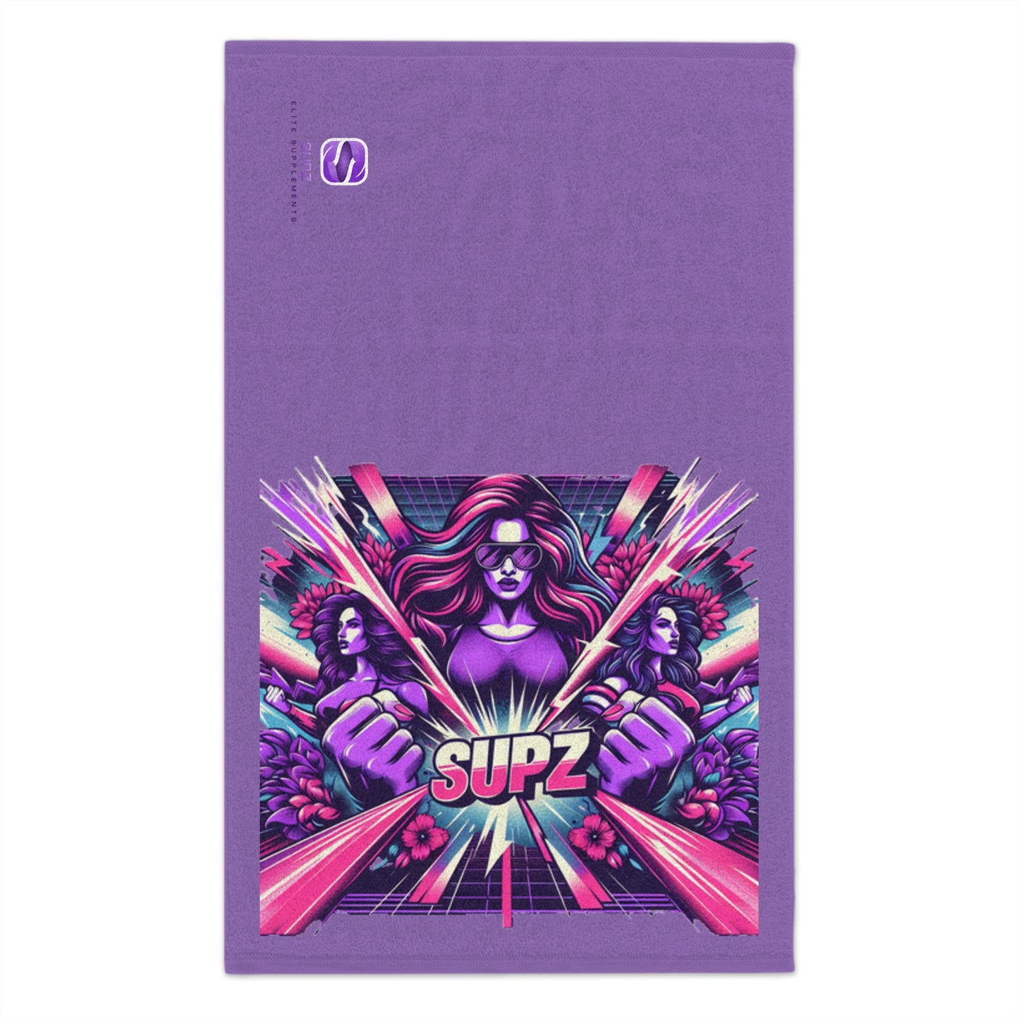 Supz Ladies Gym Towel - Vibrant Sports Towel for Gym & Events