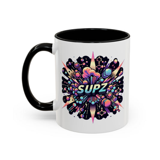 Supz Elite Supplements Coffee Mug - 11oz & 15oz with Colorful Design